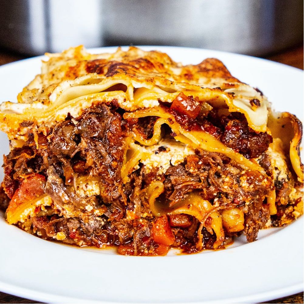 An image of One Pot Beef Shin Lasagne
